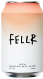 FELLR Peach Seltzer Cans 330mL