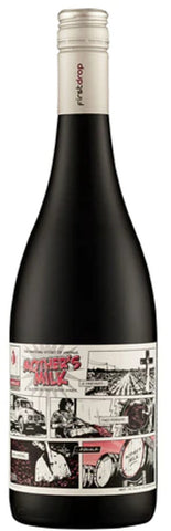 Mother's Milk Shiraz bottle with white background