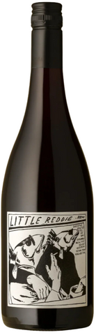 Little Reddie Nebbiolo Bottle Against White Background