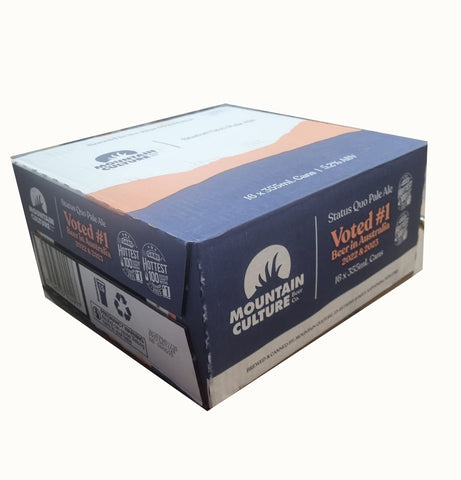 Mountain Culture Status Quo Pale Ale - 16 x 355ml Cans