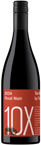 Ten Minutes by Tractor Tasmanian Pinot Noir on a white background