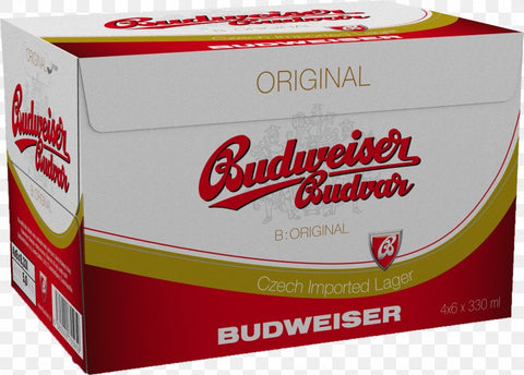 Budvar Czech Lager 330ml Bottle - Case of 24