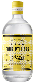 Image of a bottle of Four Pillars Fresh Yuzu Giin