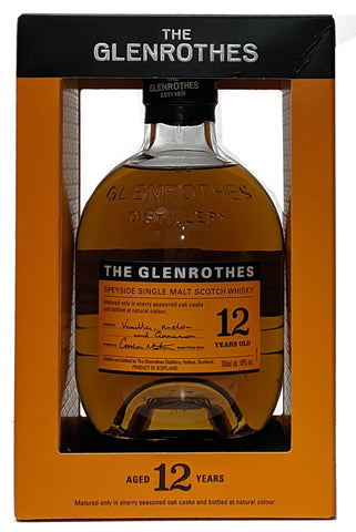 Glenrothes 12 Year Old Single Malt Scotch Whisky