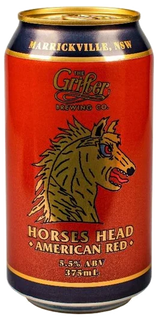 Grifter Horses Head American Red Ale Can