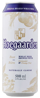 Hoegaarden White Beer 500ml Cans - Case of 24