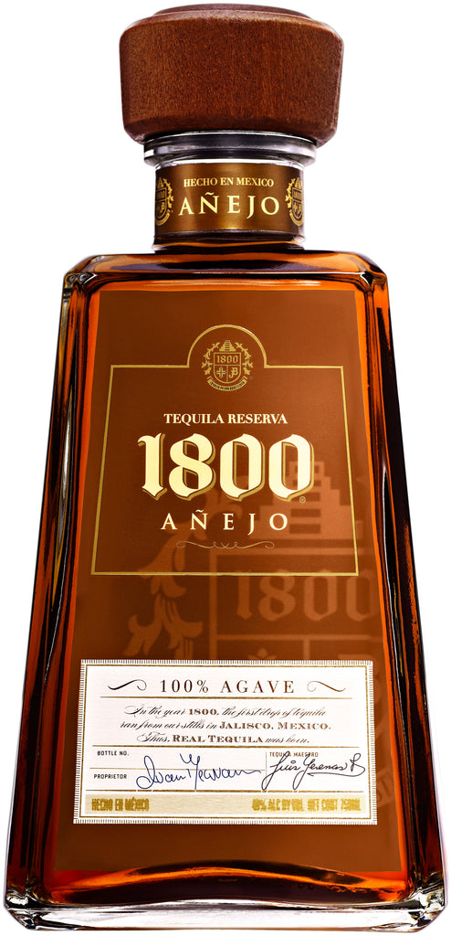 1800 Añejo Tequila | 3-Year French Oak Aged | Jim's Cellars