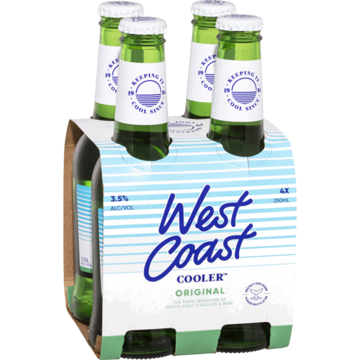 West Coast Cooler Original 24 x 250ml Bottle 66 Jim’s Cellars