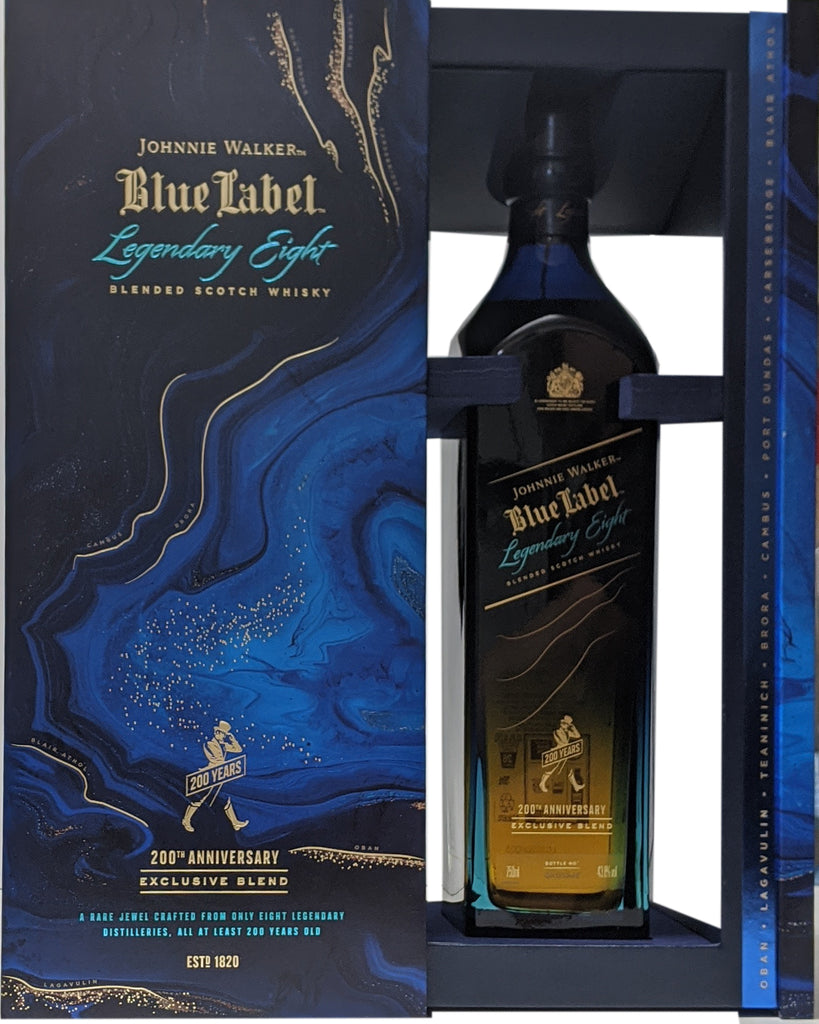 Johnnie Walker Blue Label Legendary Eight | Buy $550 – Jim's Cellars