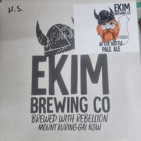 Ekim After Battle Pale Ale - 16 x 375ml Cans