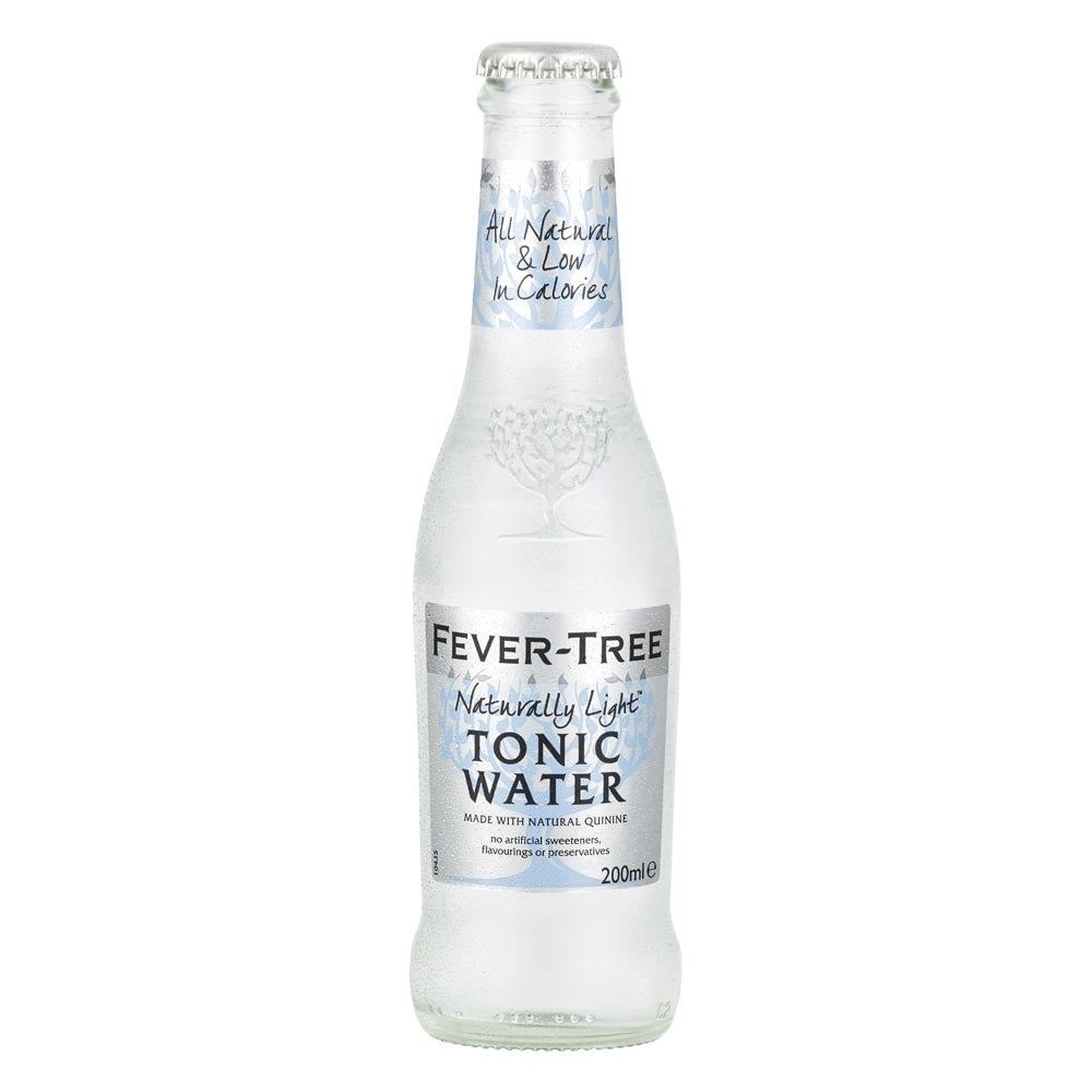 FeverTree Naturally Light Tonic Water 200mL 45 for case of 24 Jim