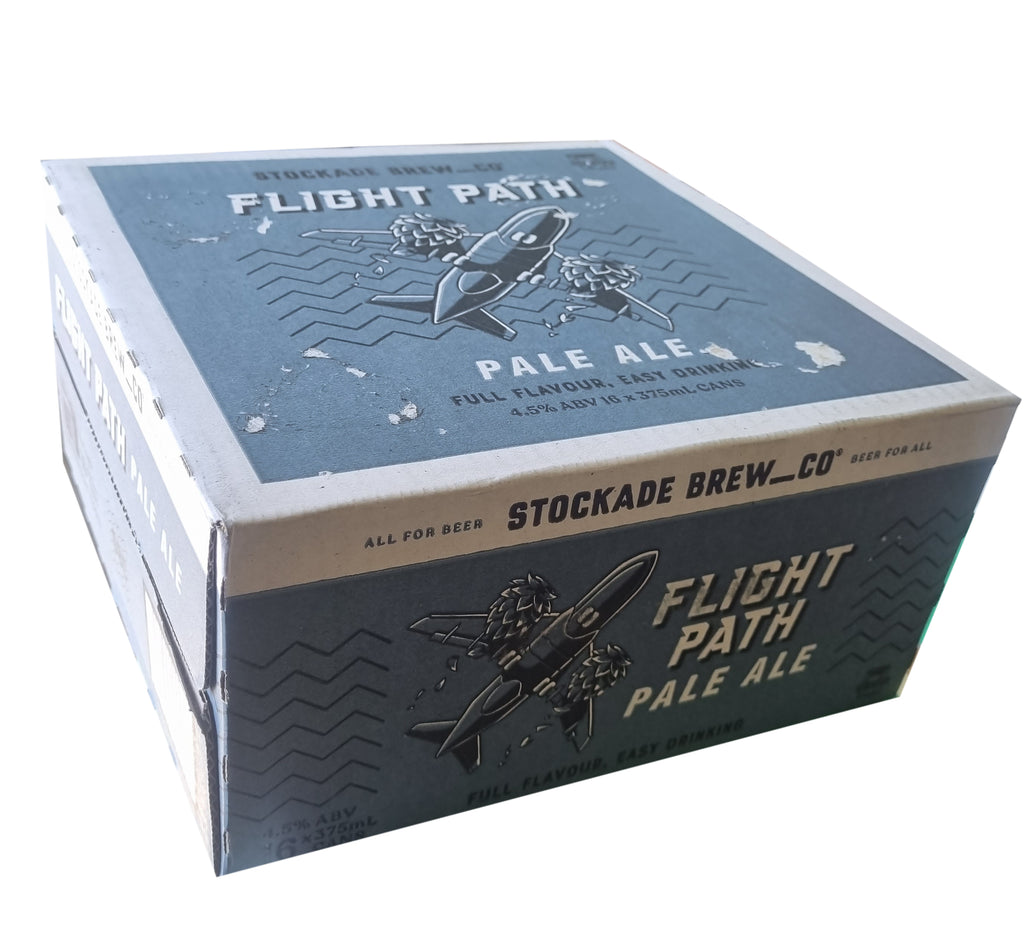 Stockade Brew Co Flight Path Pale Ale 16 x 375ml Cans Jim’s Cellars