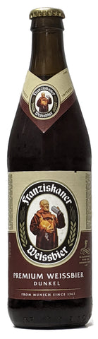 Franziskaner Hefe-Weissbier Dunkel 500ml