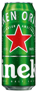 Heineken Lager 500ml Cans - Case of 24 - Brewed in Holland