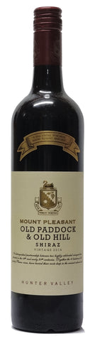 Mount Pleasant Old Paddock & Old Hill Shiraz