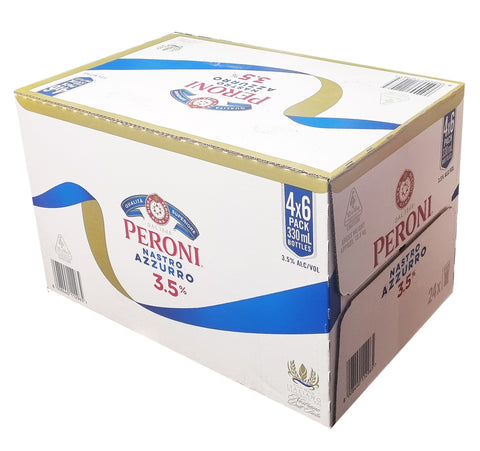 Peroni 3.5% Nastro Azzurro - Case of 24