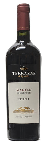 Terrazas de los Andes Malbec Reserva 2018