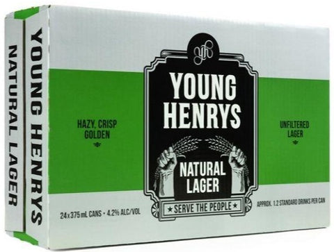 Young Henry's Natural Lager Can 375ml