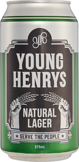 Young Henry's Natural Lager Can 375ml