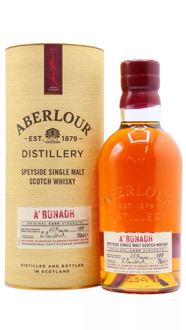 Aberlour A'bunadh Scotch Whisky batch 77