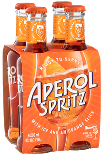 Aperol Spritz 200ml Bottles Ready To Drink