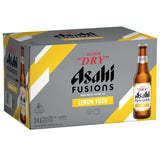 Asahi Super Dry Fusions Lemon Yuzu 330ml Bottles