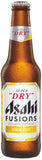 Asahi Super Dry Fusion bottle on a white background