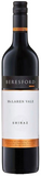 Beresford Shiraz wine bottle on a white background
