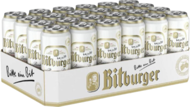 Bitburger Premium Pils 24 x 500ml Can – Jim’s Cellars