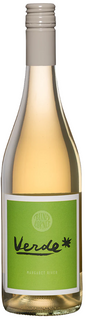 Bottle of Blind Corner Verde In Colour on white background