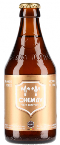 Chimay Blonde Doree Bottle 24 x 330ml Case - Best Before Jan 2024