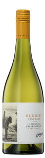 Heggies Vineyards Cloudbine Chardonnay wine bottle on a white background