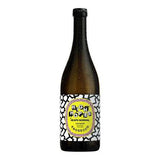 A bottle of High Hopes Prosecco with a black and white patterned label and a yellow circular logo, shown against a plain white background.