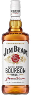 Jim Beam White Label Bourbon Whiskey 1L