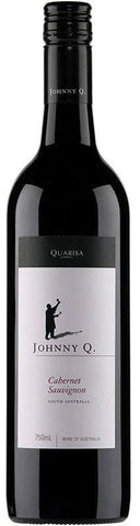 Wine bottle with a white label on a white background