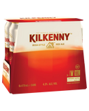 Kilkenny Irish-style red ale six-pack on a white background