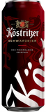 Köstritzer Schwarzbier beer can on a white background
