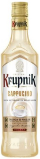 Krupnik Cappuccino bottle on a white background