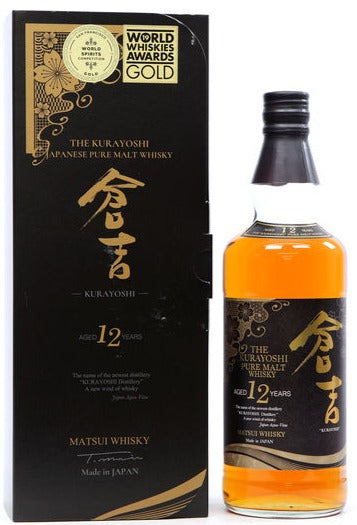 ウイスキー Matsui Kurayoshi 12 Years Sherry Cask Kurayoshi 12 Year Old Red Label Sherry Cask