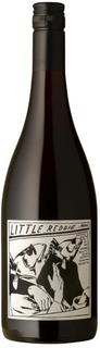 Little Reddie Nebbiolo Bottle Against White Background