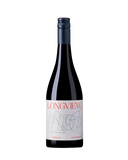 Wine bottle with 'Kelman' label on a white background