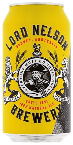 Lord Nelson Three Sheets Ale - Case of 24 Cans