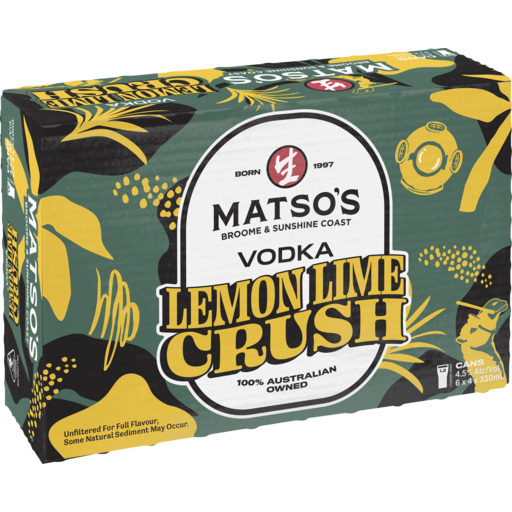 Matsos Vodka Pash Pine Crush Can - Carton of 24 – Jim’s Cellars
