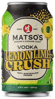 Matsos Vodka Lemon Lime Crush Can