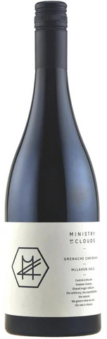 Wine bottle with a label on a white background