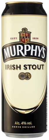 Murphy's Irish Stout can on a white background