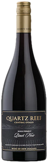 Quartz Reef wine bottle on a white background