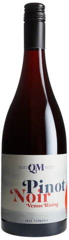 Quiet Mutiny Venus Rising Pinot Noir on white backgrounf