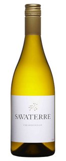 Savaterre wine bottle on a white background