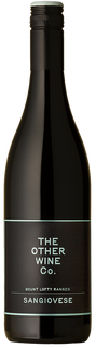 The Other Wine Co. Sangiovese bottle on white background